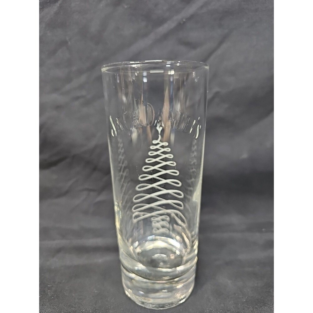 Jack Dainels Christmas Tree Glass
